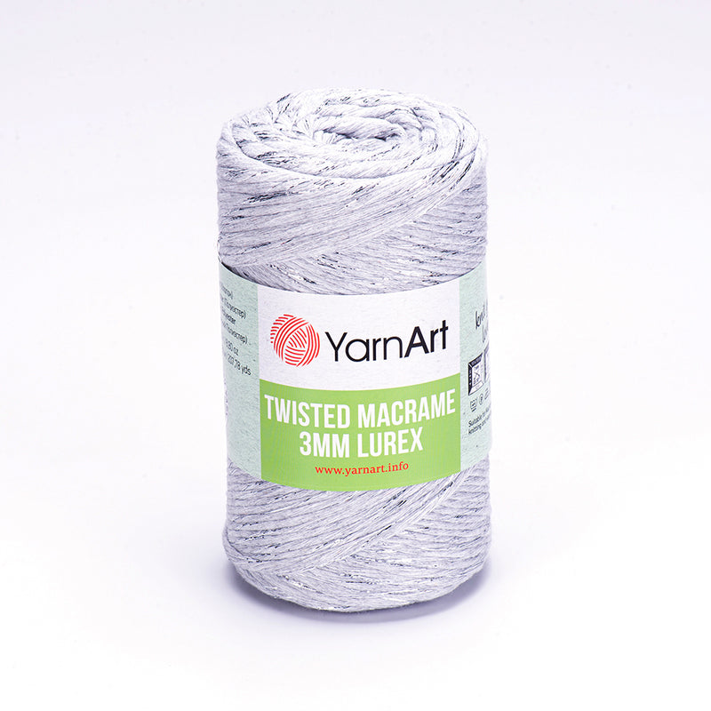 756 Twisted Macrame 3 MM Lurex
