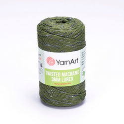 787 Twisted Macrame 3 MM Lurex