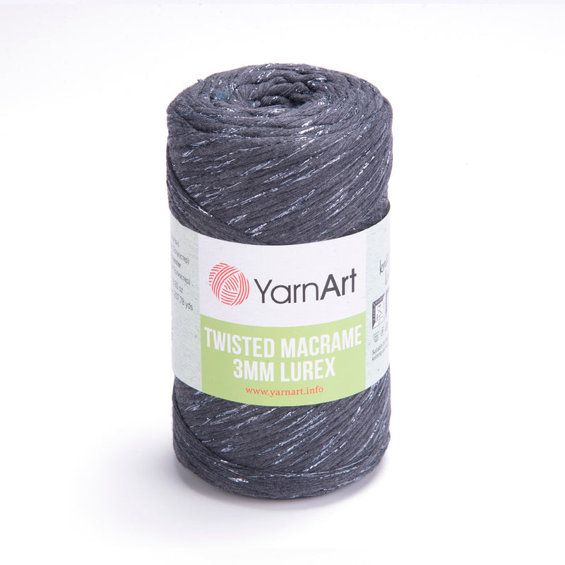 758 Twisted Macrame 3 MM Lurex