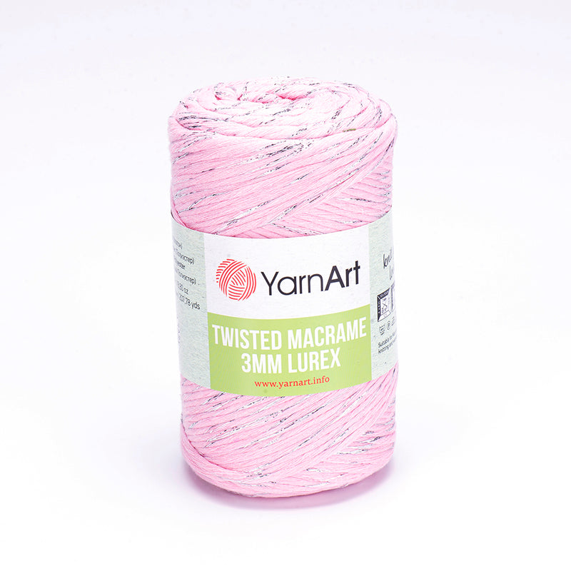 767 Twisted Macrame 3 MM Lurex