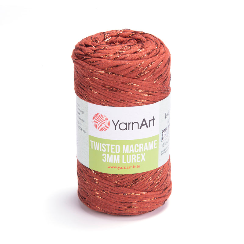 785 Twisted Macrame 3 MM Lurex