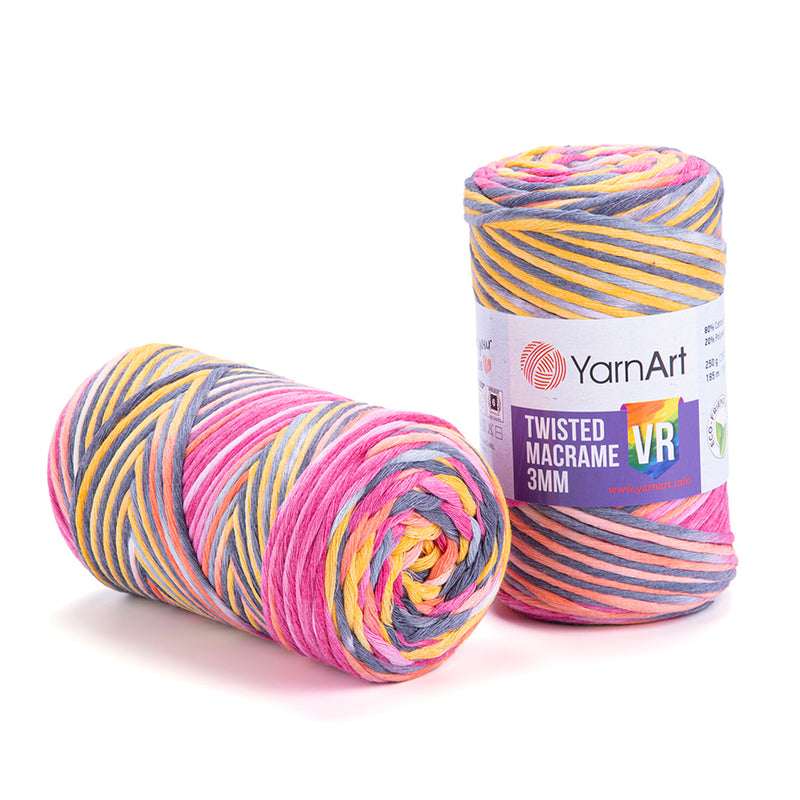 913 Twisted Macrame 3mm VR